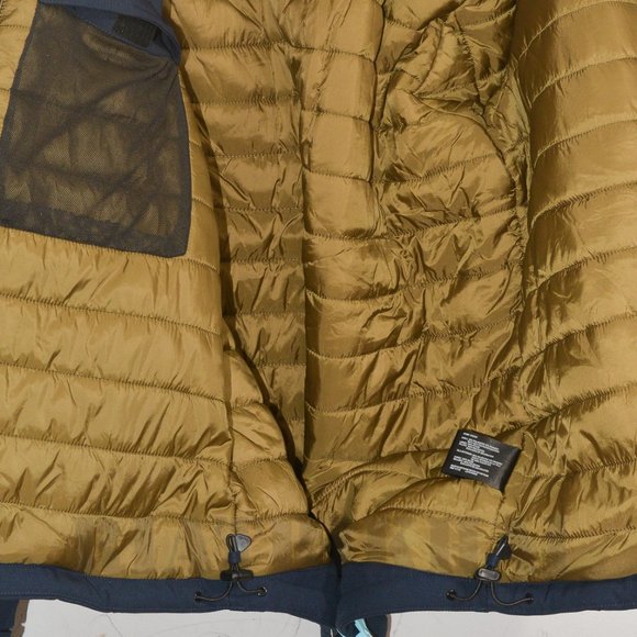 BLUE COAL NWT Gerry Men's Nimbus Tech Jacket Nocturne Detachable Hooded - Picture 7 of 15